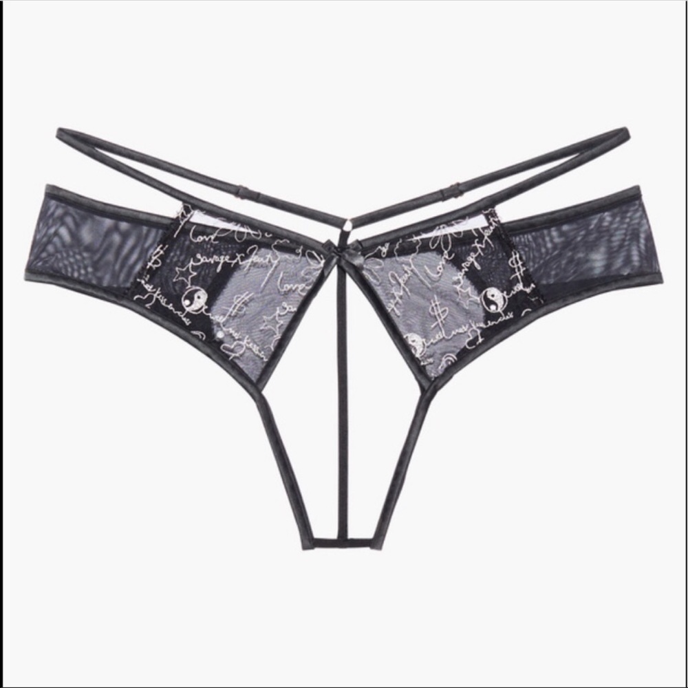 Savage X fenty crotchless panty